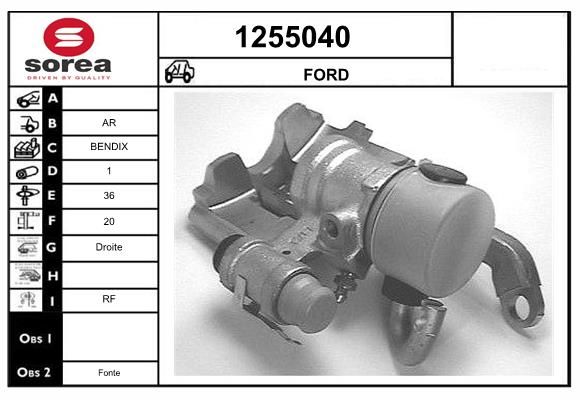 SNRA 1255040 - Brake Caliper