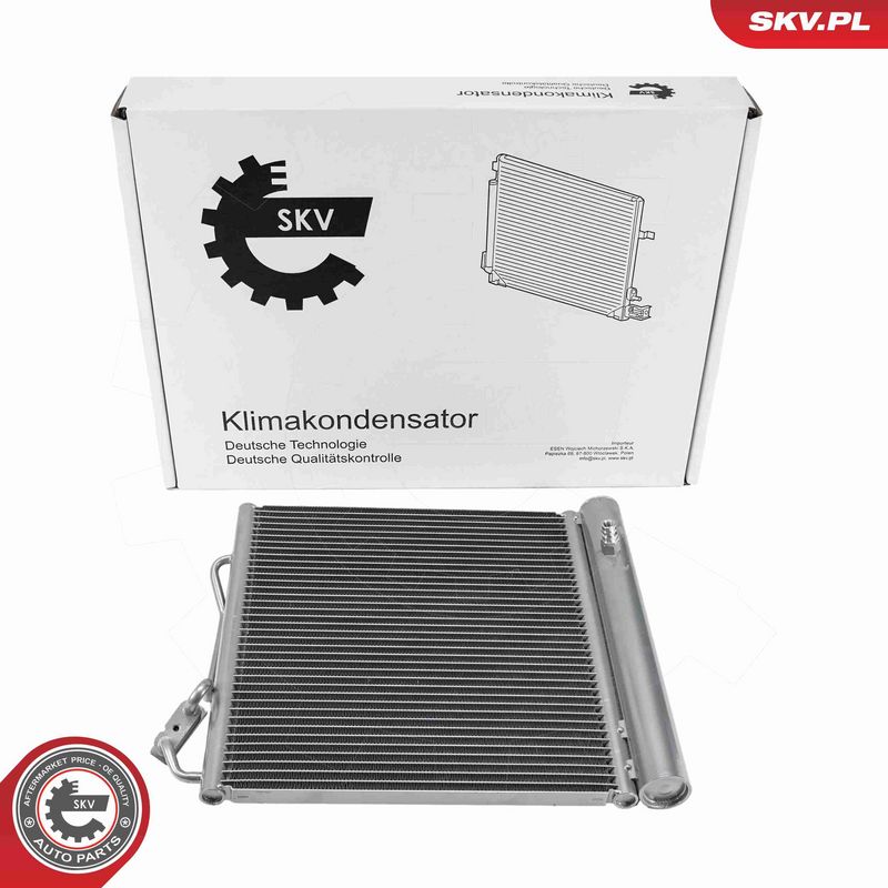 ESEN SKV 86SKV344 Condenser, air conditioning