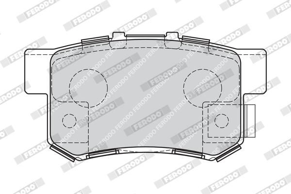 FERODO Plaquettes de frein à disque FDB1679