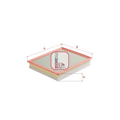 Повітряний фільтр, Sofima S3D65A