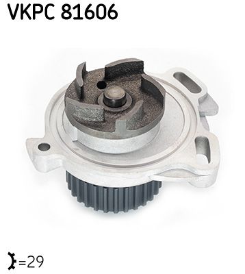 SKF VKPC 81606 Water Pump, engine cooling