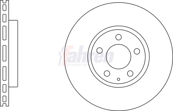 Fahren Brake Disc FBD6818