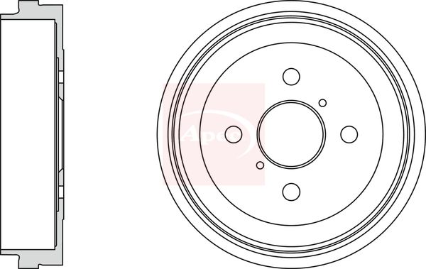 APEC Brake Drum DRM9998