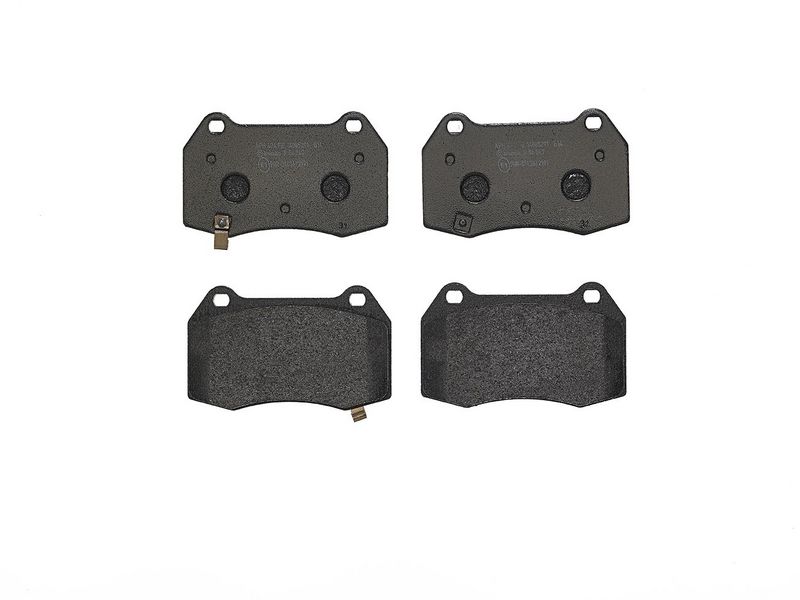 комплект спирачно феродо, дискови спирачки BREMBO