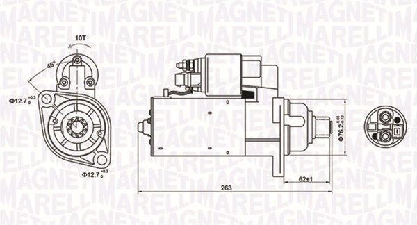 MAGNETI MARELLI önindító 063721181010