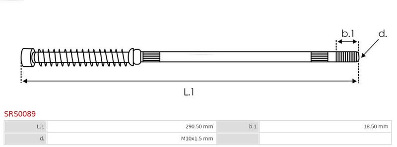 AS-PL SRS0089 Repair Kit, starter