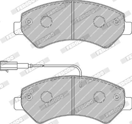 FERODO FVR1926 Brake Pad Set, disc brake