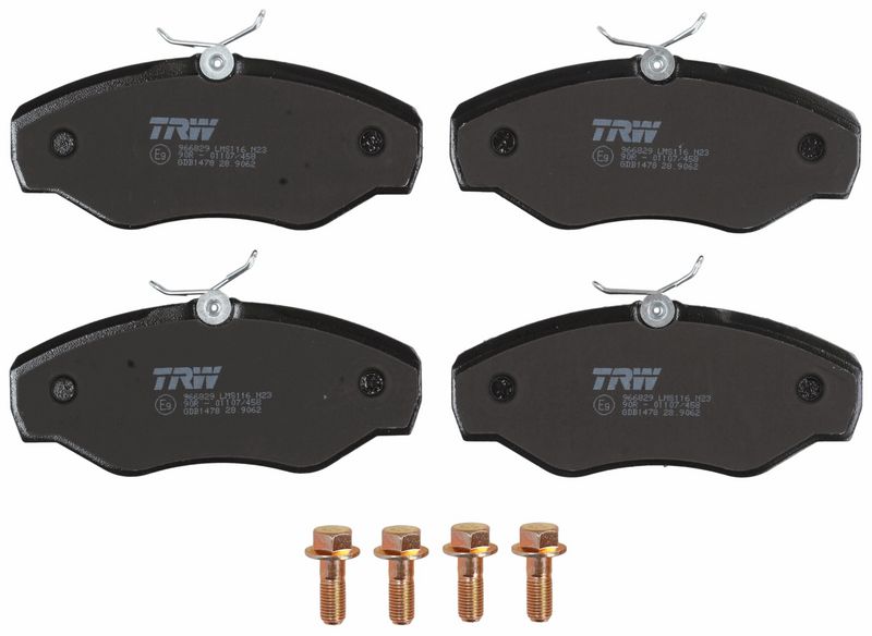 TRW GDB1478 Brake Pad Set, disc brake