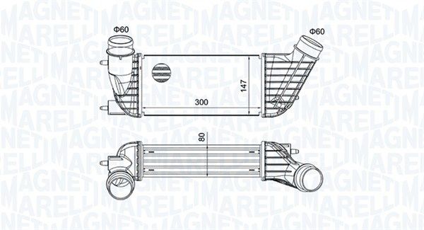 MAGNETI MARELLI 351319204260 Charge Air Cooler