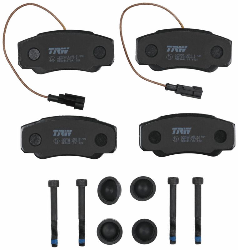 TRW GDB3441 Brake Pad Set, disc brake