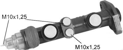 ANDEL A5096 - Pagrindinis stabdžių cilindras
