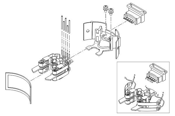 Ремонтний комплект, розподільник запалювання, Bosch F026T03035