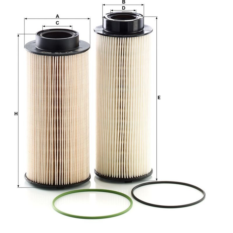 Kütusefilter, MANN-FILTER PU 10 003-2 x