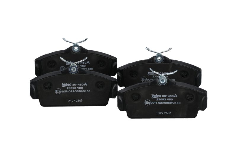 Piduriklotsi komplekt, ketaspidur, VALEO 301450A
