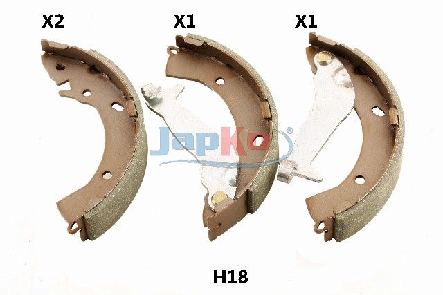 Set saboti frana JAPKO 55H18