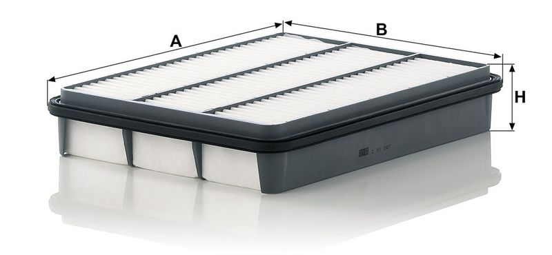 Õhufilter, MANN-FILTER C 31 007
