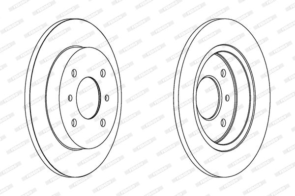 FERODO LV DISC (SET)