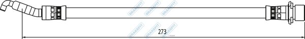 APEC Brake Hose BHO4186