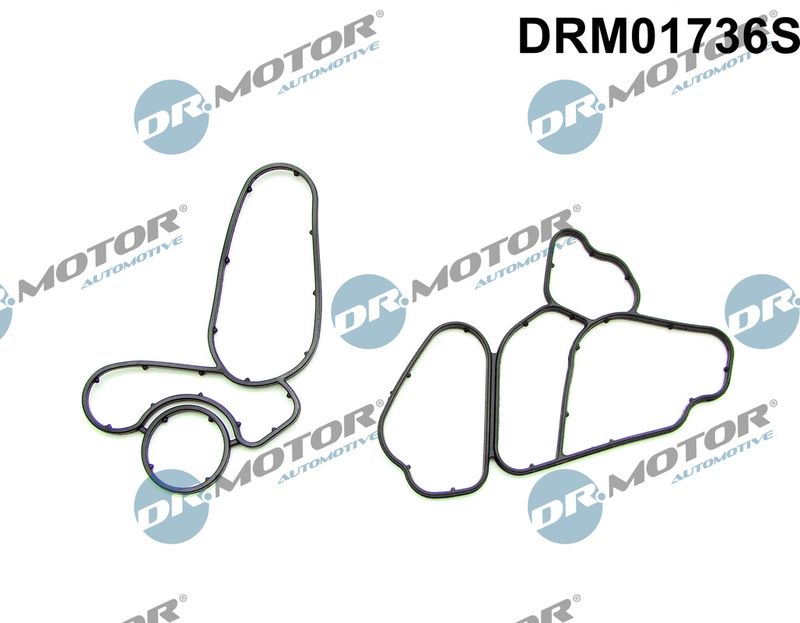 Комплект ущільнень, оливний радіатор, Dr.Motor DRM01736S