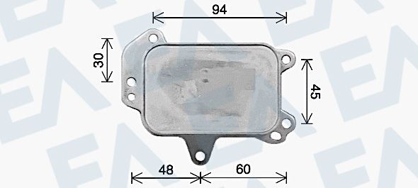 Radiador de aceite, aceite motor