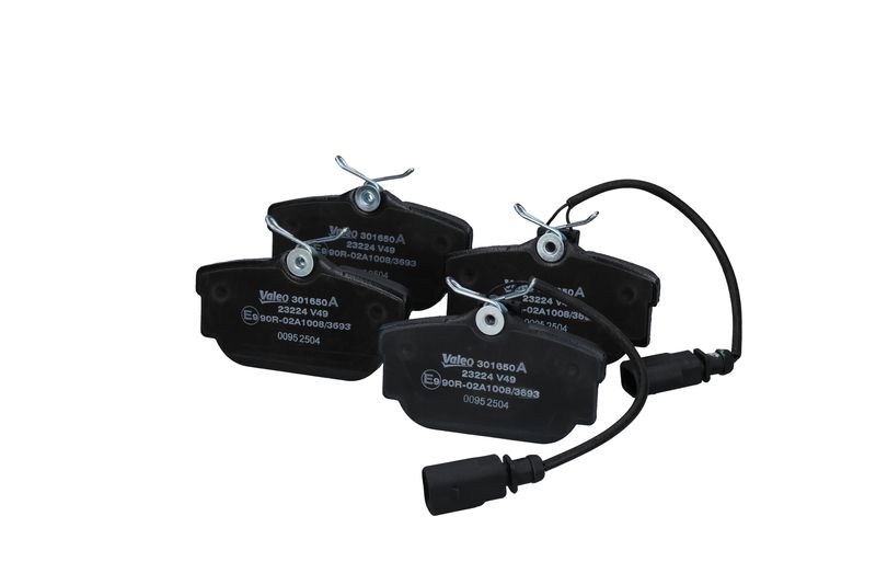 Piduriklotsi komplekt, ketaspidur, VALEO 301650A