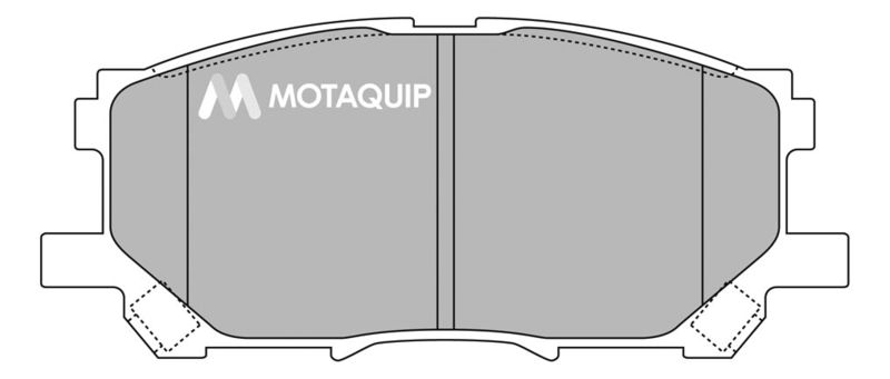 MOTAQUIP fékbetétkészlet, tárcsafék LVXL1366