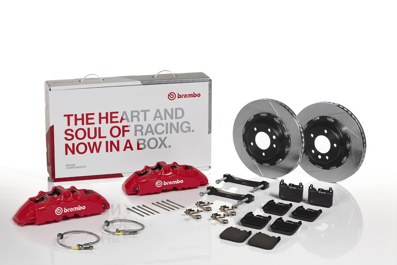 BREMBO Didelio efektyvumo stabdžių komplektas