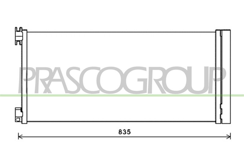 PRASCO kondenzátor, klíma FT900C001
