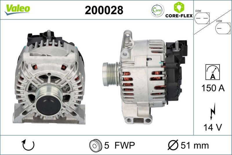 VALEO Dynamo / Alternator 200028