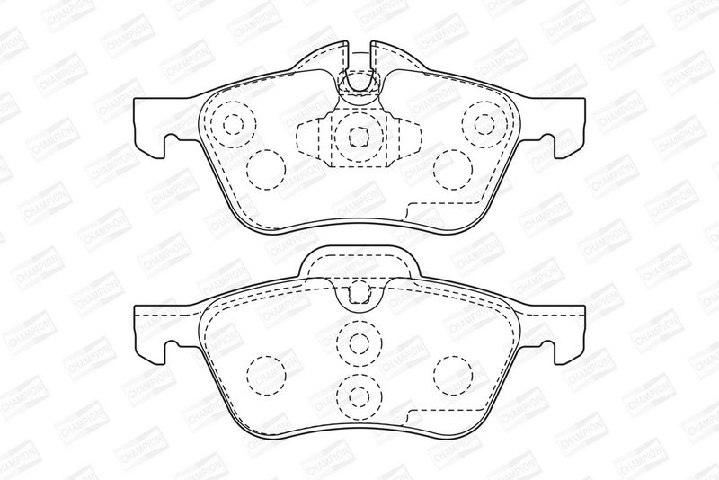 CHAMPION Plaquettes de frein à disque 571992CH