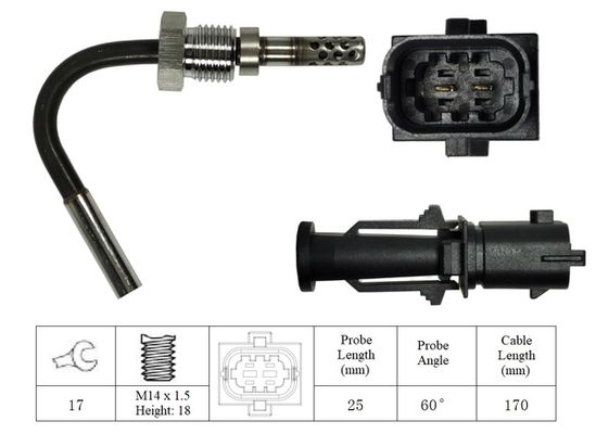 LUCAS Érzékelő, kipufogógáz-hőmérséklet LGS6096