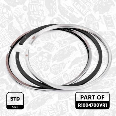 Product Image - Zuigerveerset - R1004700VR1 - ET ENGINETEAM