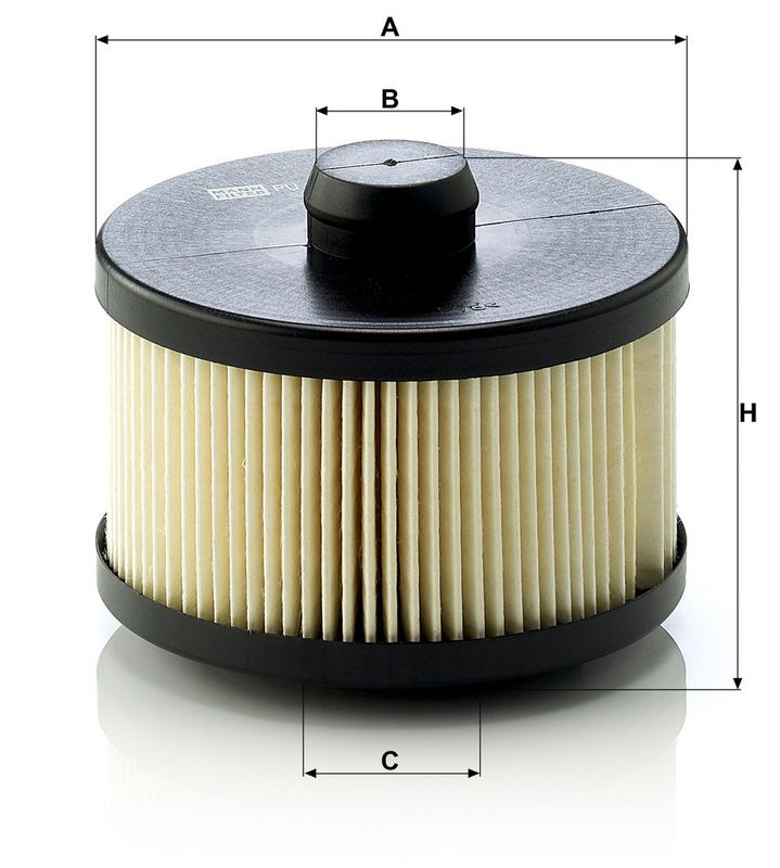 Kütusefilter, MANN-FILTER PU 10 001 x