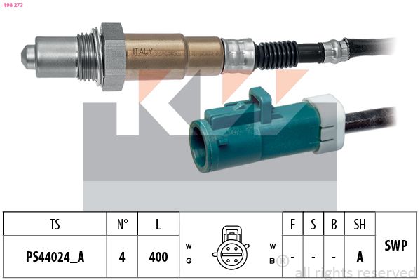 KW lambdaszonda 498 273