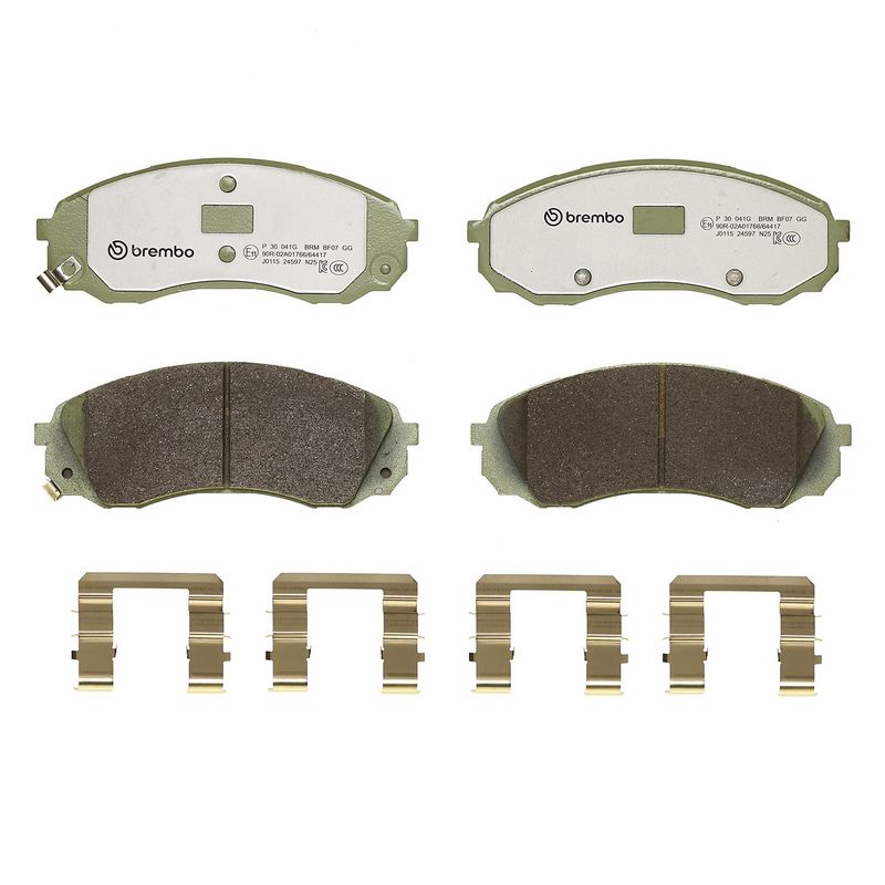 BREMBO P 30 041G Brake Pad Set, disc brake