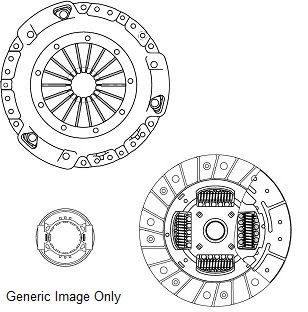 Комплект зчеплення Berlingo/Partner 1.6HDi 10- (230mm)