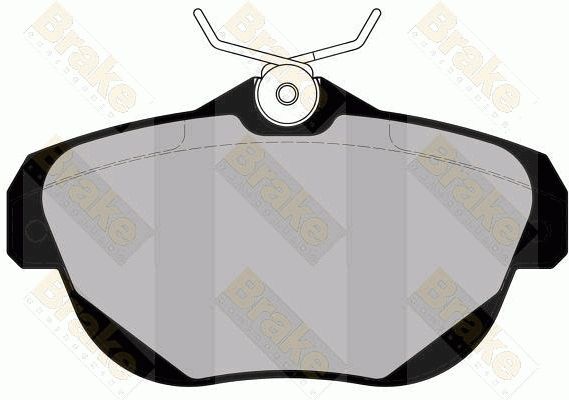 Brake Engineering Brake Pad Set, disc brake PA1751
