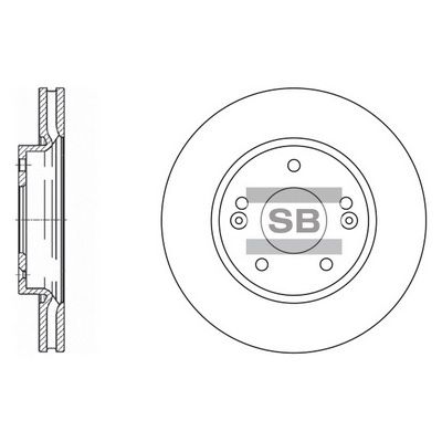 Гальмівний диск, Hi-Q SD1019