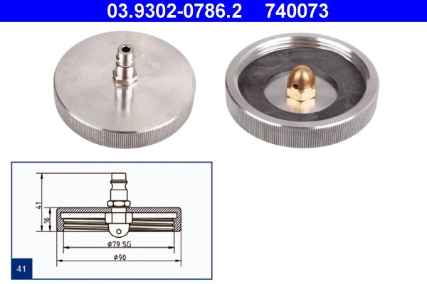 Stut aerisire 03.9302-0786.2 ATE