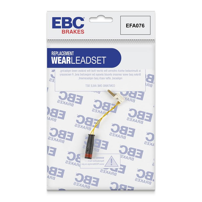 EBC Brakes Indicateur d'usure,plaquette de freins EFA076