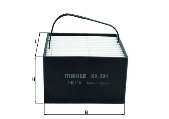 MAHLE Üzemanyagszűrő KX 394