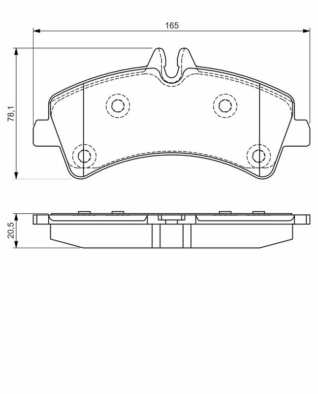 BOSCH Plaquettes de frein à disque 0 986 495 099