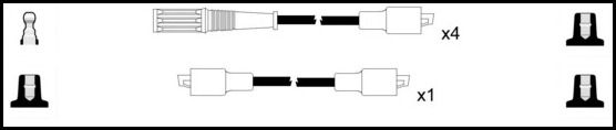 Juego de cables de encendido