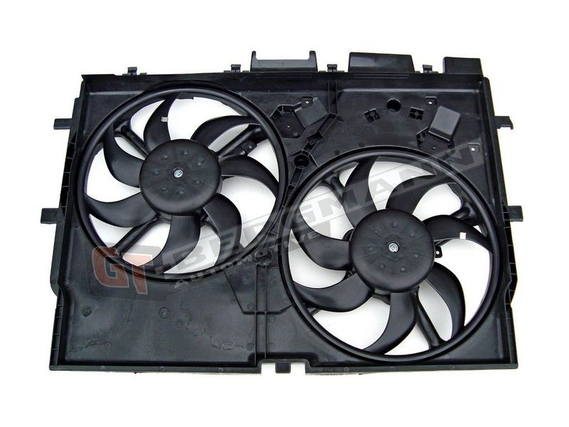 GT-BERGMANN Automotive Ventiliatorius, radiatoriaus