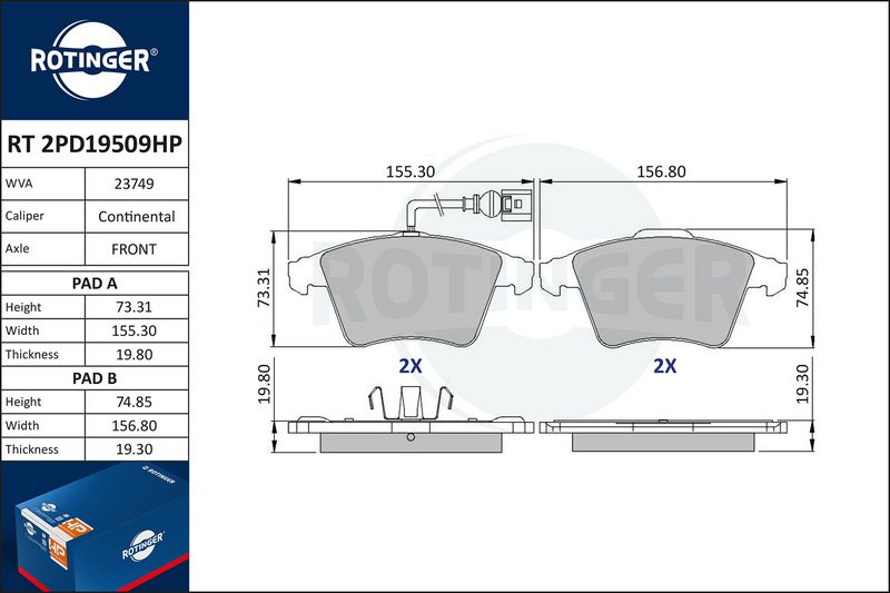 OEM код товара: 7L6 698 151 B