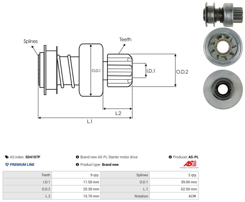 Vabajooks, starter, AS-PL SD4107P