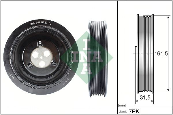 Schaeffler INA Szíjtárcsa, főtengely 544 0127 10