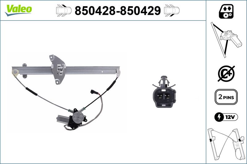 VALEO 850429 - Window Regulator