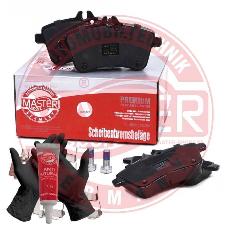 set placute frana,frana disc MASTER SPORT 13046027082N-SET-MS