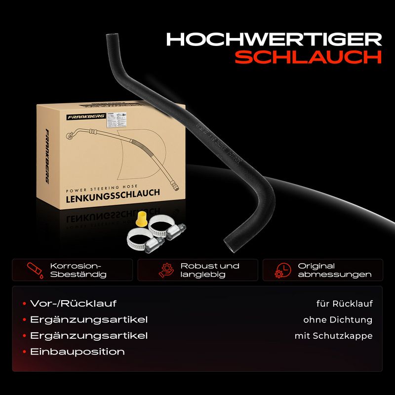 Frankberg 5481FB0018023 Hydraulic Hose, steering